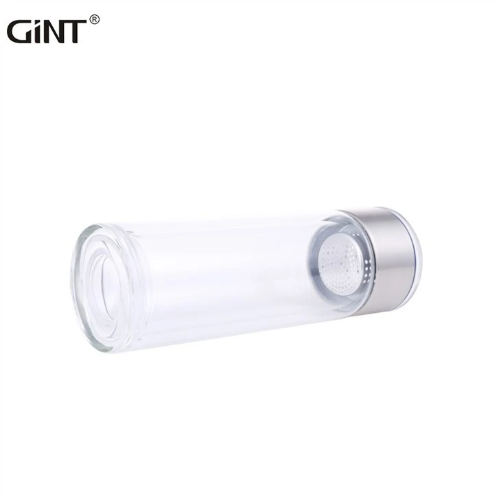 Customized Logo Water Cup Bottle Set Eco-friendly High Borosilicate Glass Water Bottle