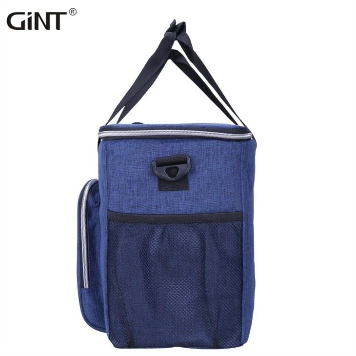 Outdoor Picnic Collapsible Large Insulated Tote Cooler Bag With Strap